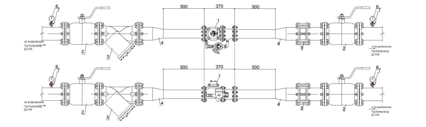Монтажная схема СТВК-2 100\20 ДГ