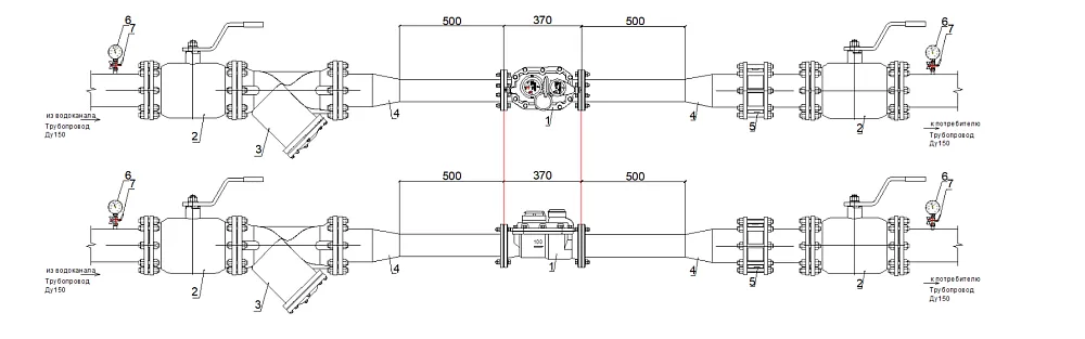 Монтажная схема СТВК-1 100\20 ДГ