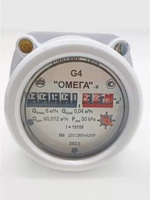 Счетчик газа G4 ОМЕГА РЛ