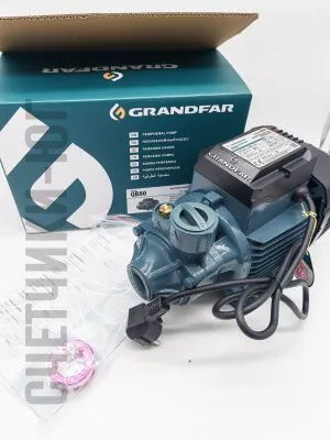 Вихревой насос Grandfar QB 80 насос от магазина счетчики-юг