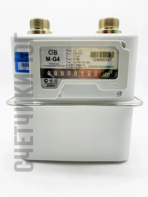 Счетчик газа СГВ-М-G4 правый М33x1,5
